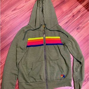 Aviator Nation zip up in EUC